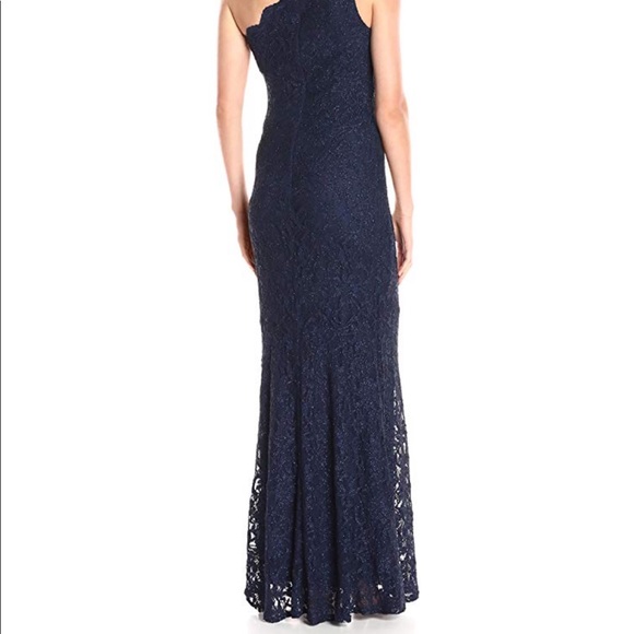 Decode dress in red lace off the shoulder shimmer - Picture 8 of 8